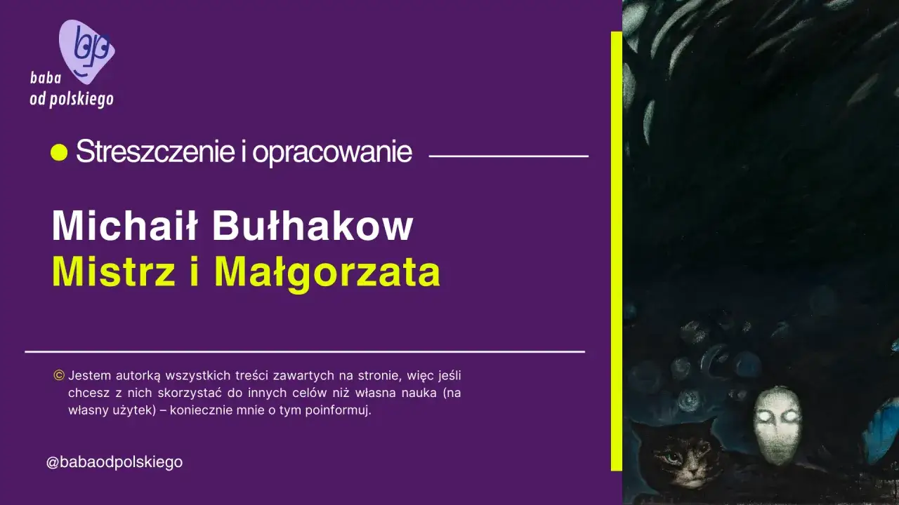 Zdjęcie Mistrz i Małgorzata motywy: Kluczowe tematy, które zaskakują czytelników