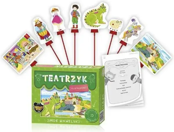 Baśń o smoku wawelskim w teatrzyku kukiełkowym – magiczna przygoda dla dzieci